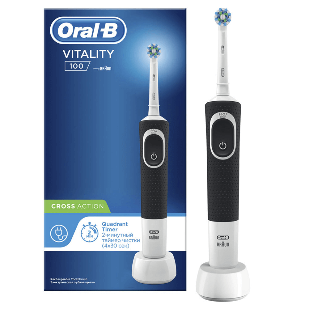 Oral-B Vitality-100 Cross Action Rechargeable Electric Toothbrush