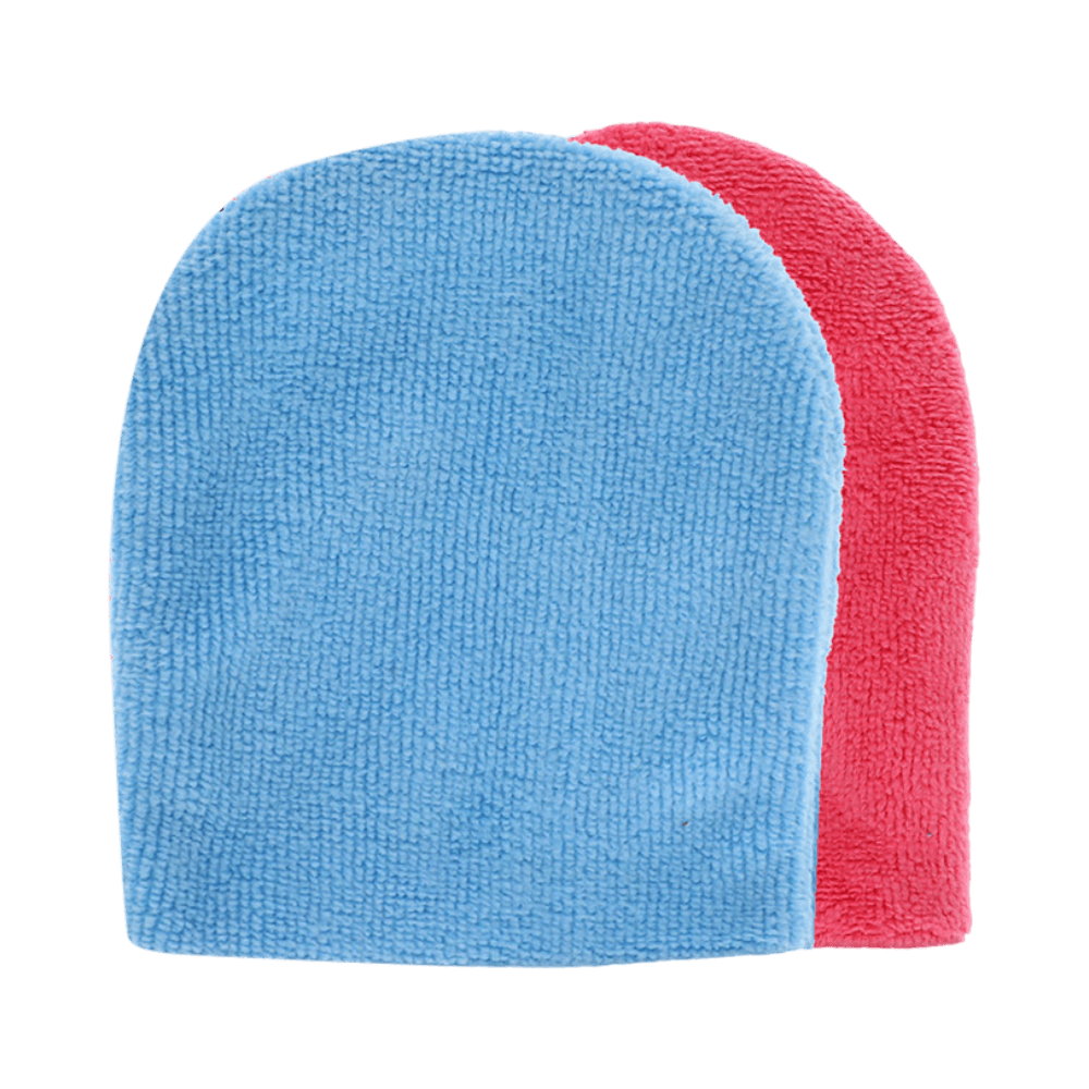Done By Joe's Makeup Removal Gloves - Pink & Blue