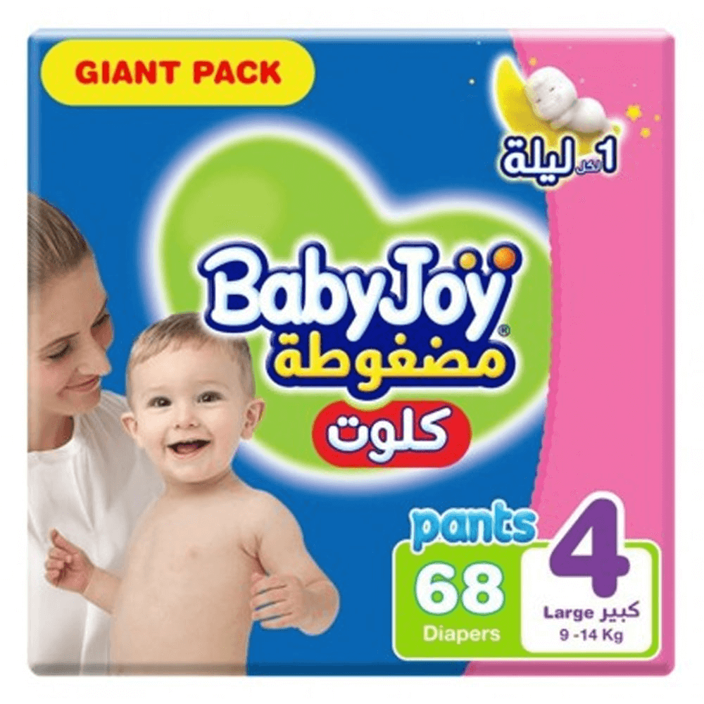 BabyJoy Pants Size 4 Diapers - (9-14 kg)