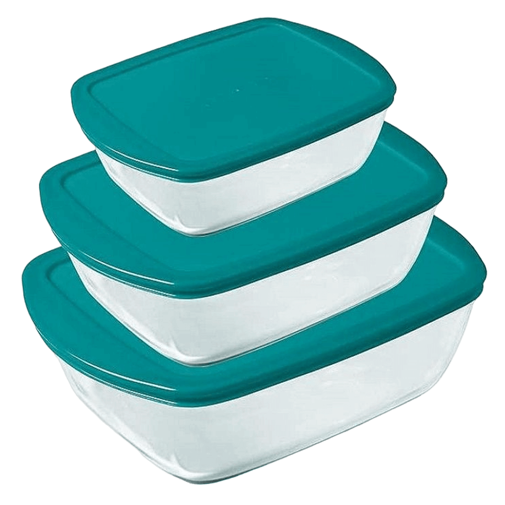 Pyrex Rectangular Roaster Set - Blue