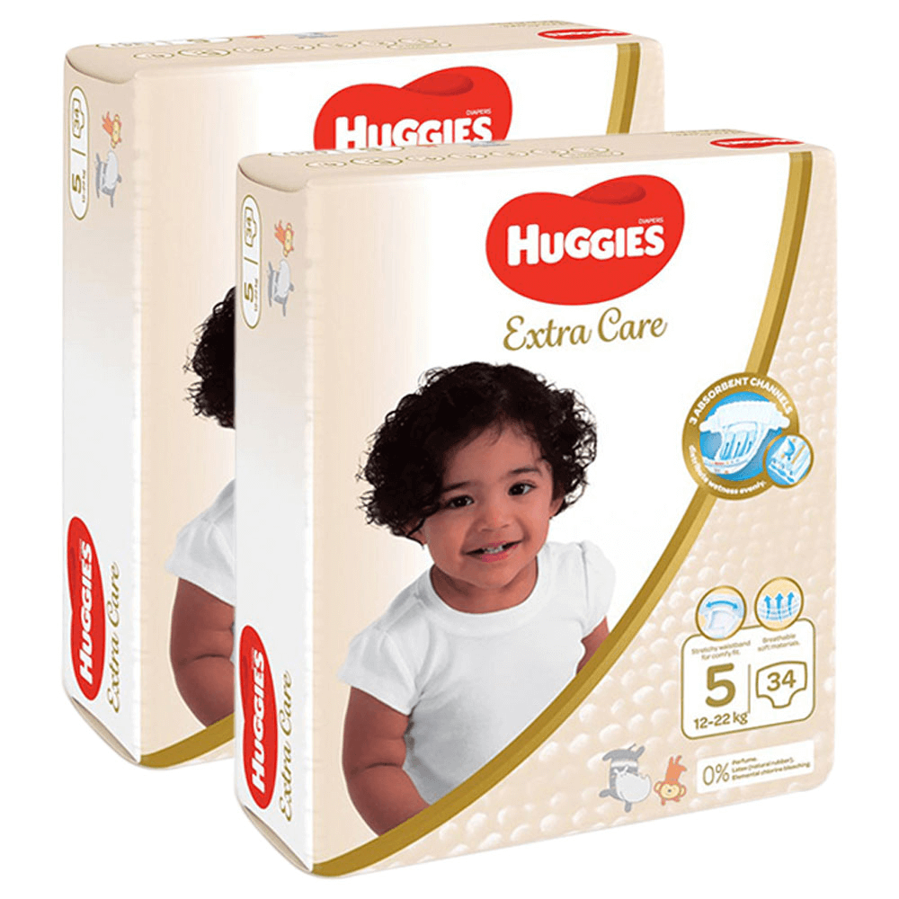 Huggies Extra Care Size 5 Diapers - (12 - 22 kg)