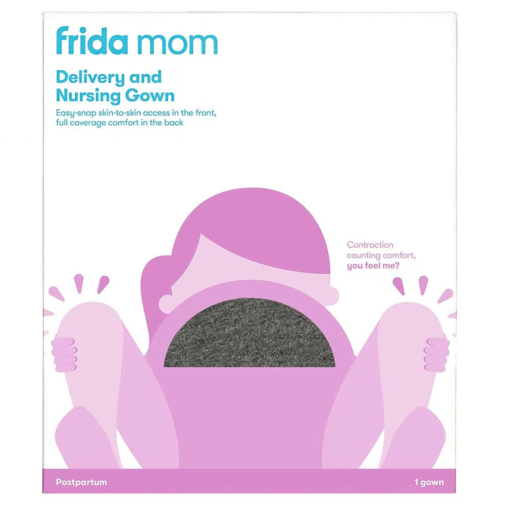 [KW059372] Frida Mom Delivery & Nursing Gown