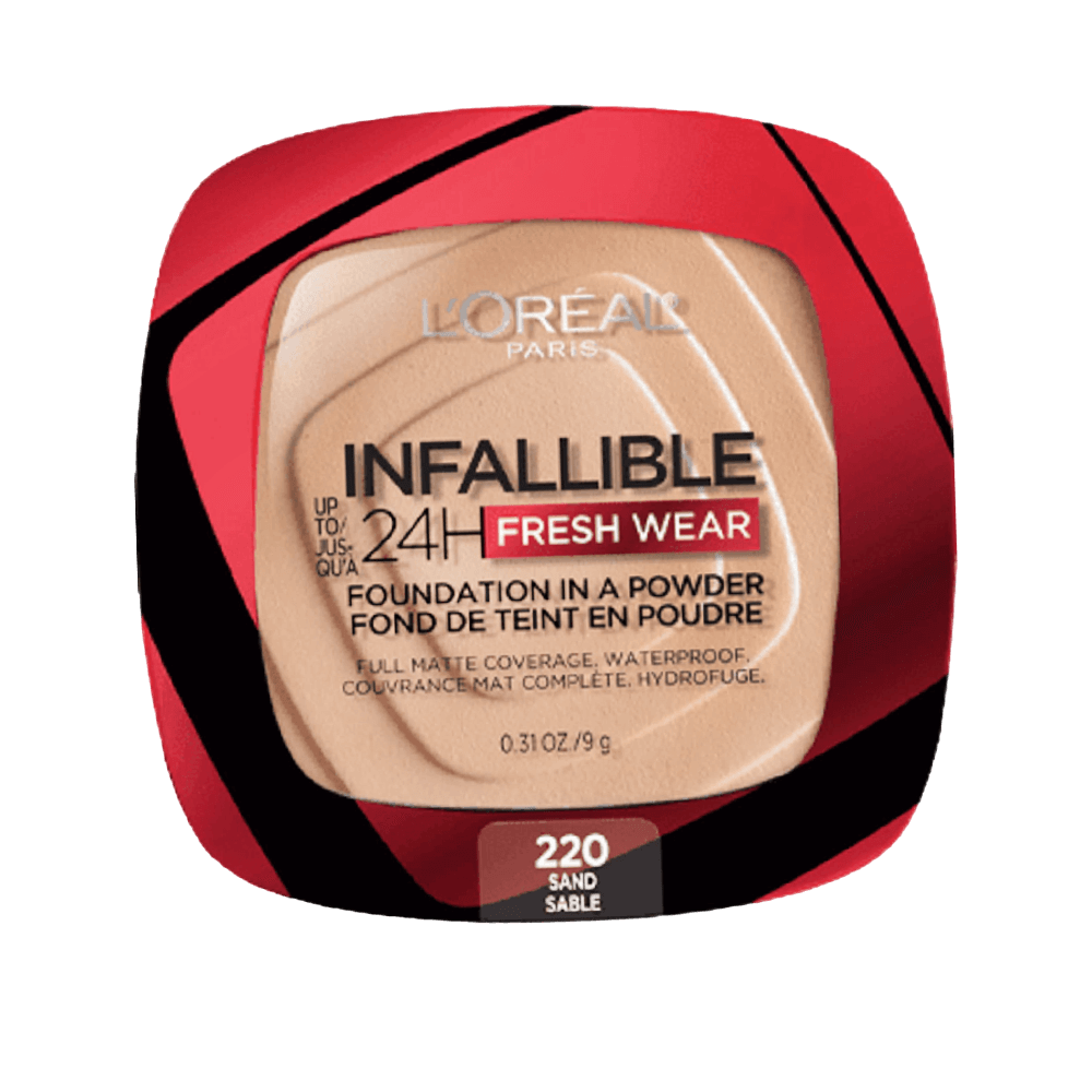 L'Oreal Infaillible Fresh Wear Sand Foundation Powder - No. 220