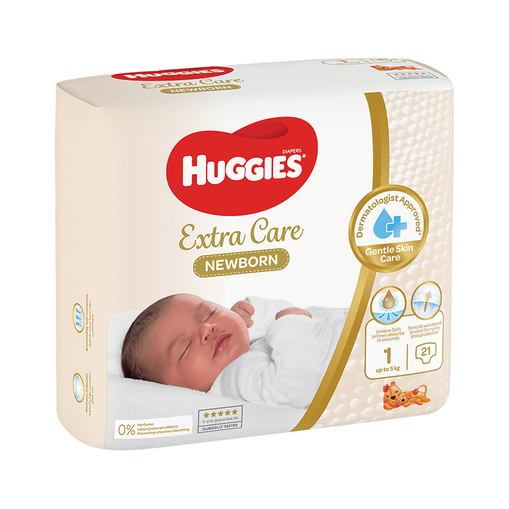 Huggies New Born Diapers Size 1