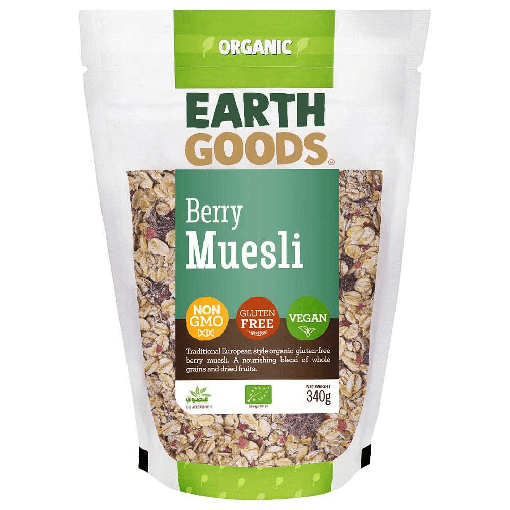 Earth Goods Organic Gluten Free Berry Muesli