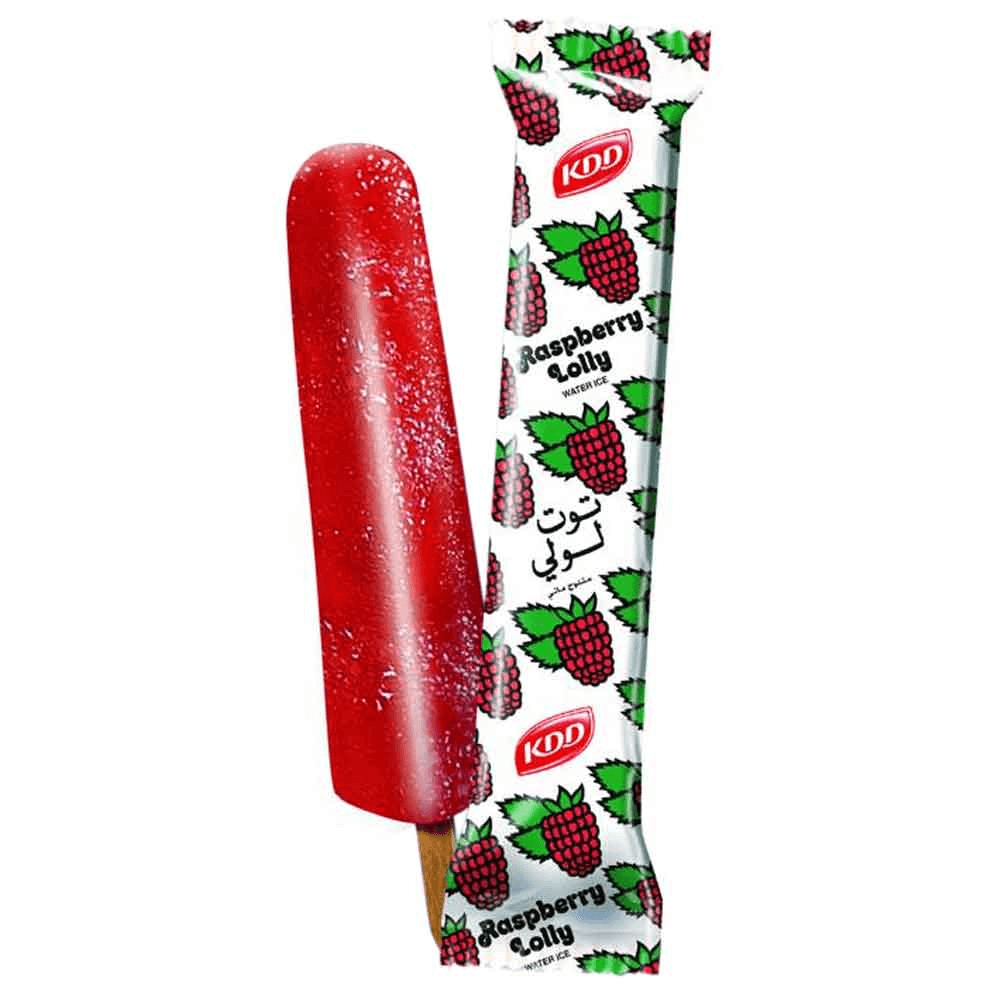 KDD Lolly Raspberry Ice Cream