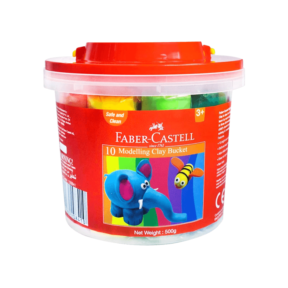 [KW068488] Faber Castell Modeling Clay Bucket