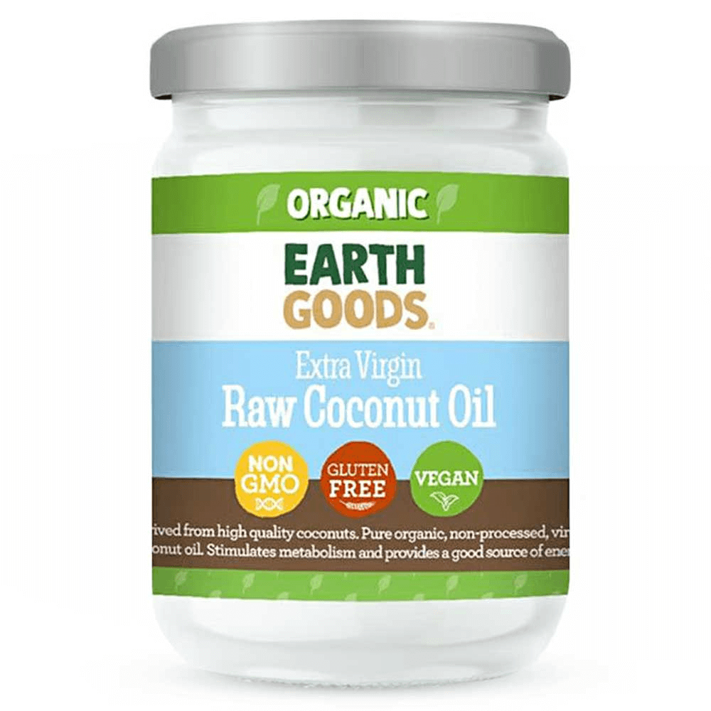 Earth Goods Organic Extra Virgin Raw Coconut Oil