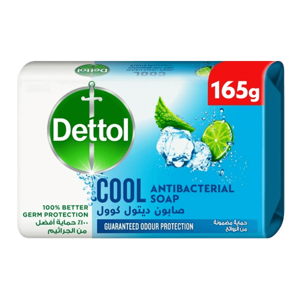 Dettol Cool Anti-Bacterial Soap With Mint & Bergamot