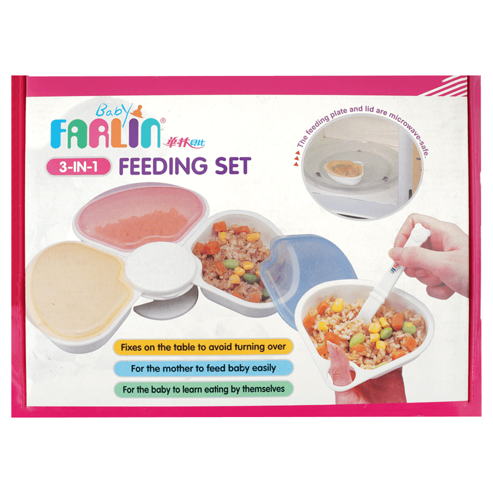 [KW068679] Farlin 3-In-1 Feeding Set