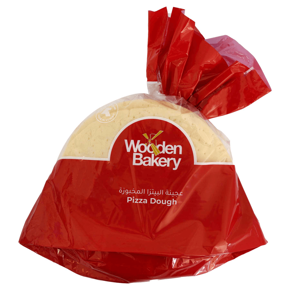 [KW055111] Wooden Bakery Half Baked Pizza Dough