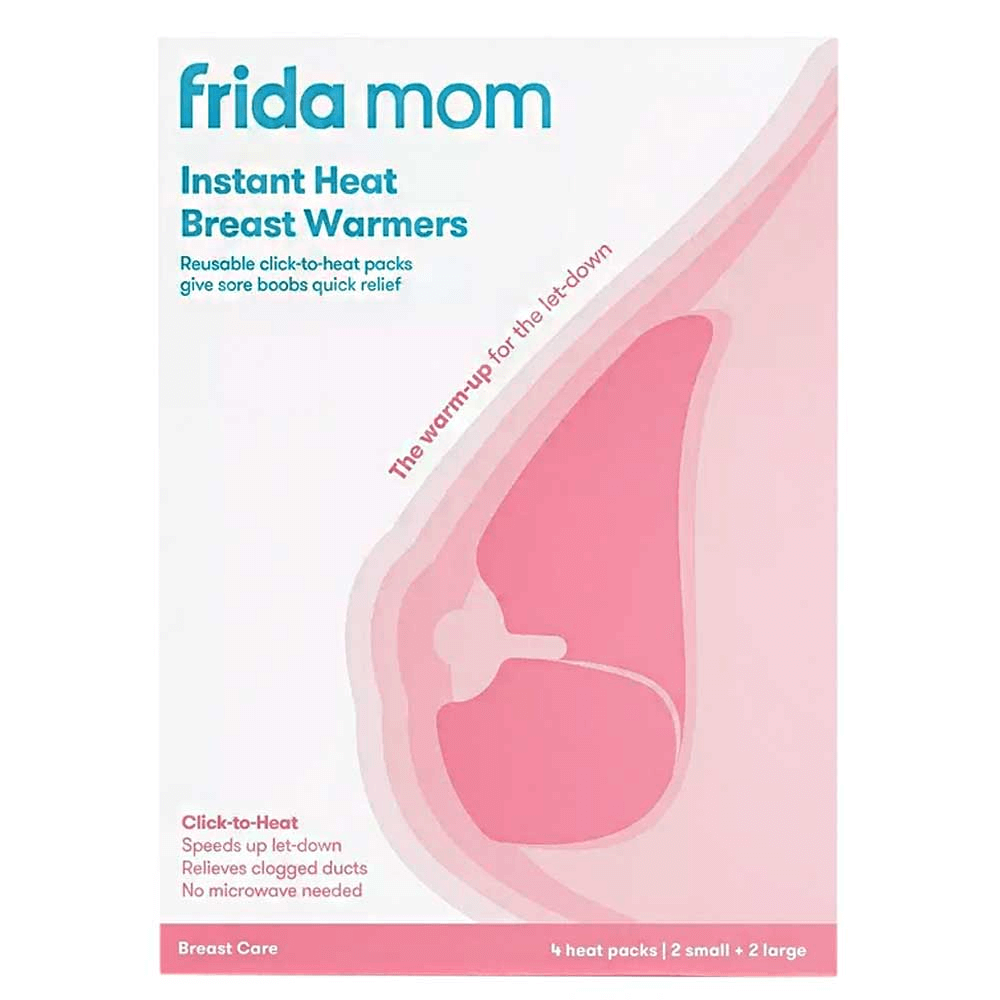 Frida Mom Instant Heat Reusable Breast Warmer Pads
