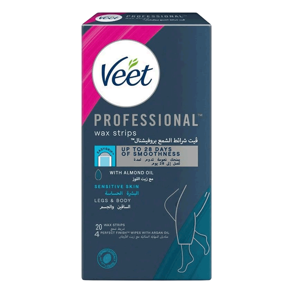Veet Sensitive Skin Hair Removal Wax Strips