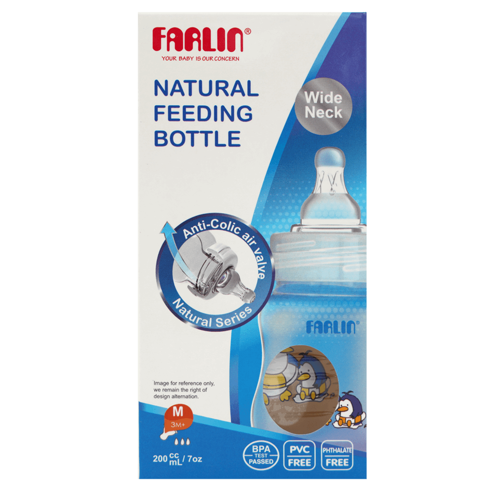 [KW068653] Farlin Wide-Neck Feeding Bottle