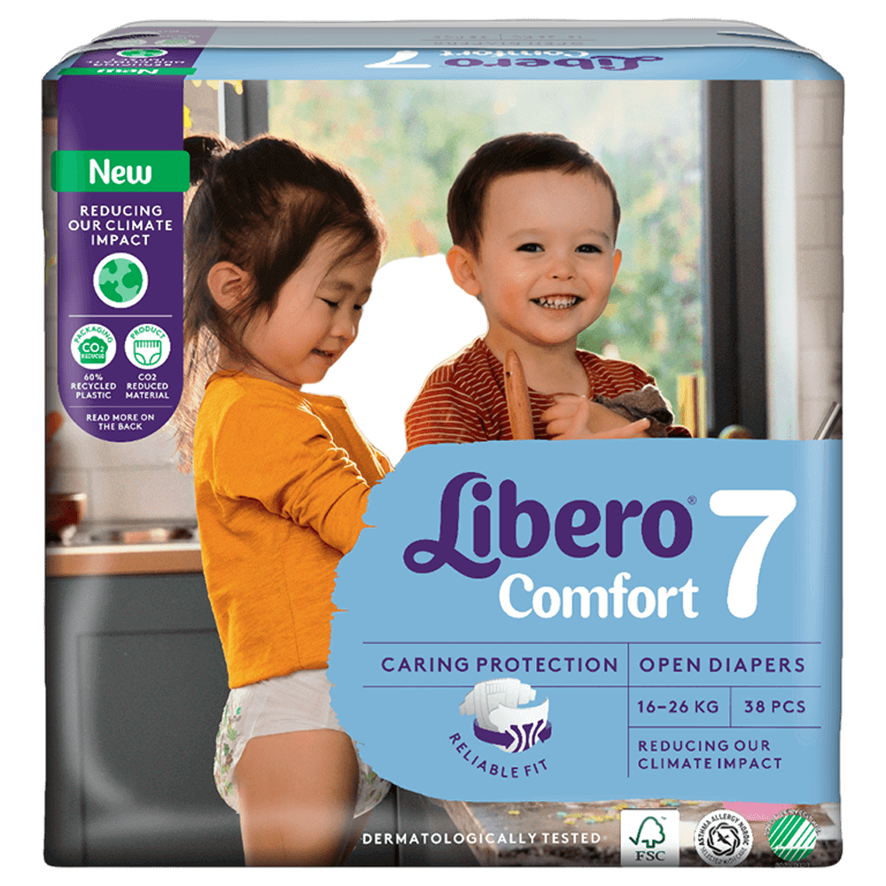 Libero Comfort Size 7 Diapers - (16-26 kg)