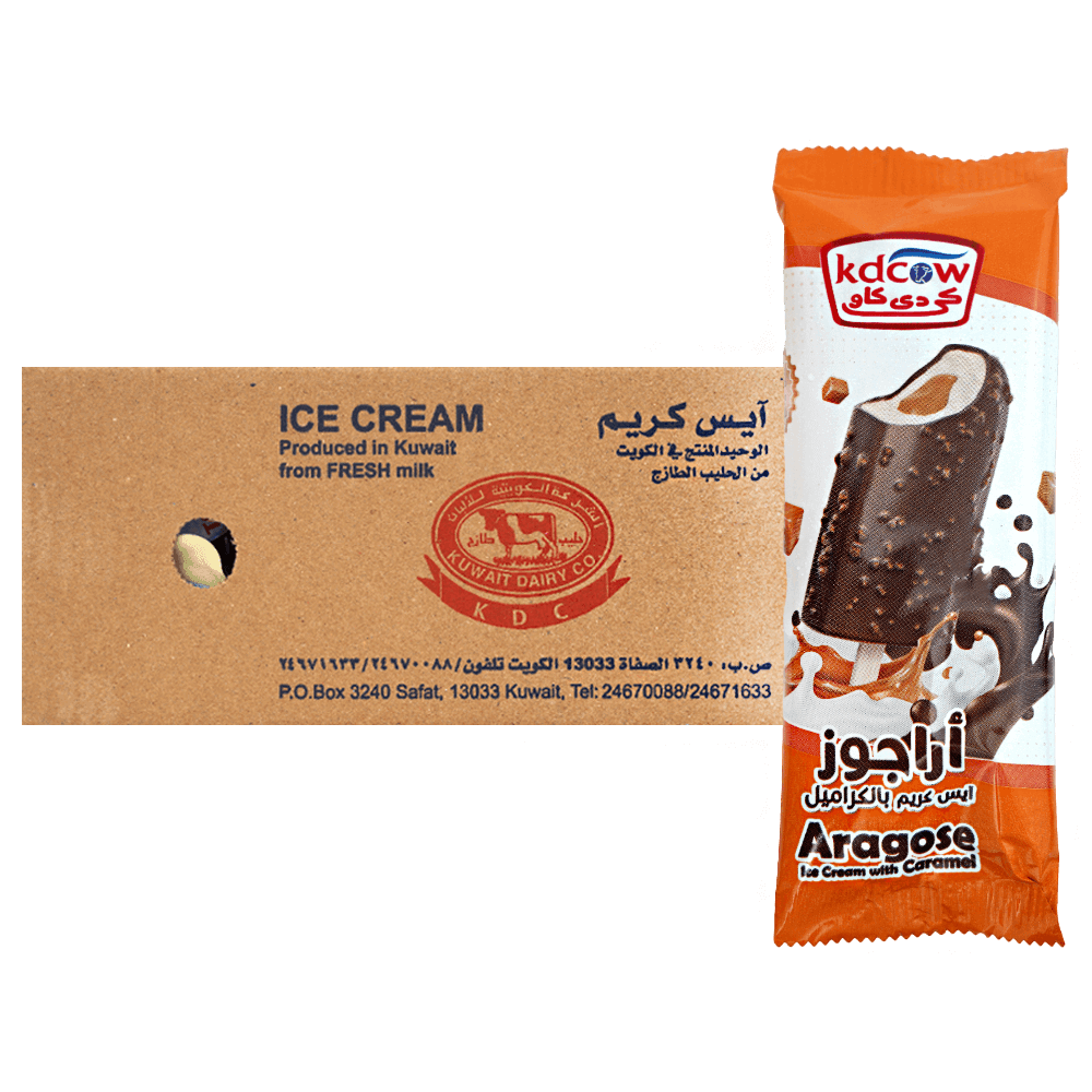 Kdcow Aragose Caramel Ice Cream