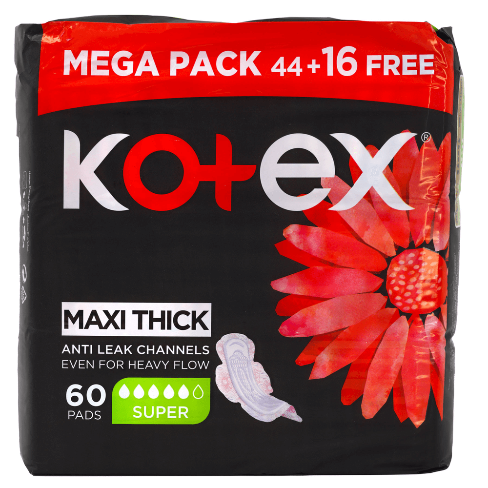 [KW053733] Kotex Maxi 3D Super Sanitary Pads