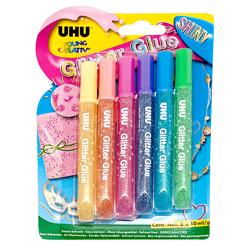 Uhu Colored Glitter Glue