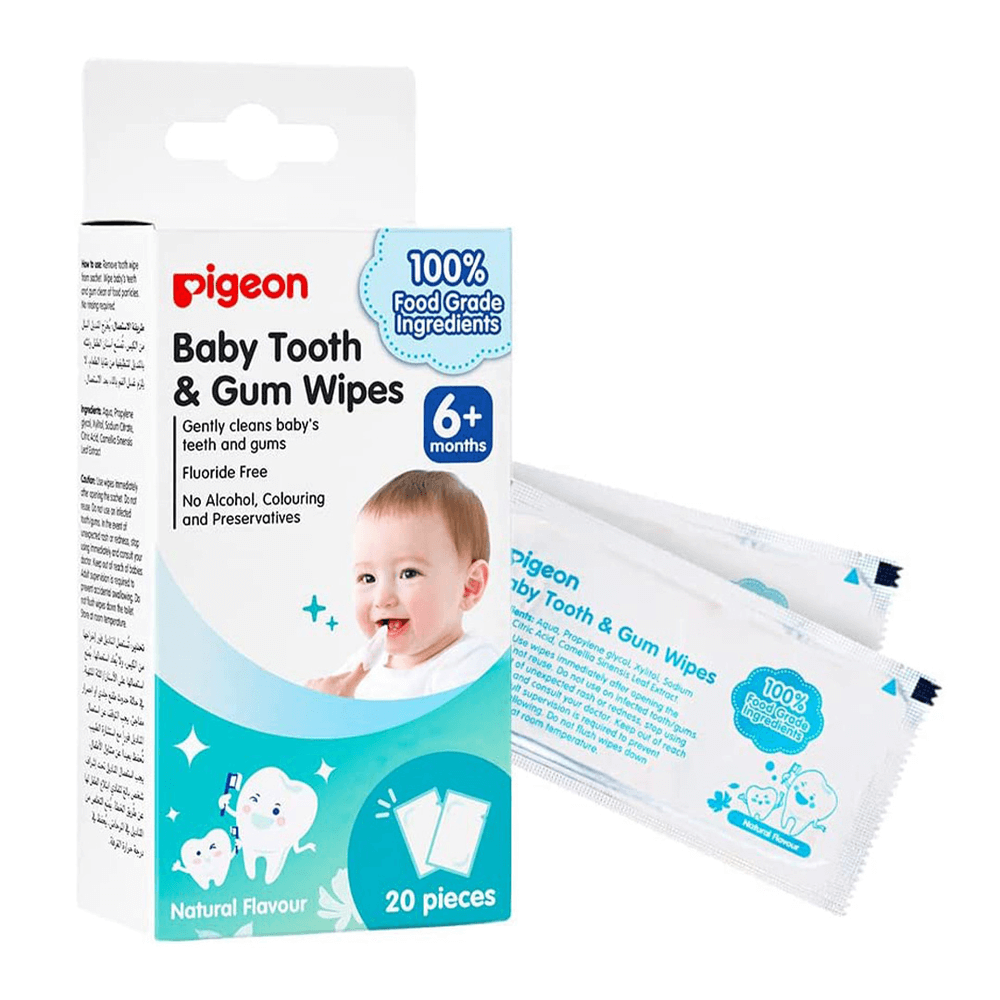 [KW056948] Pigeon Natural Baby Tooth & Gum Wipes
