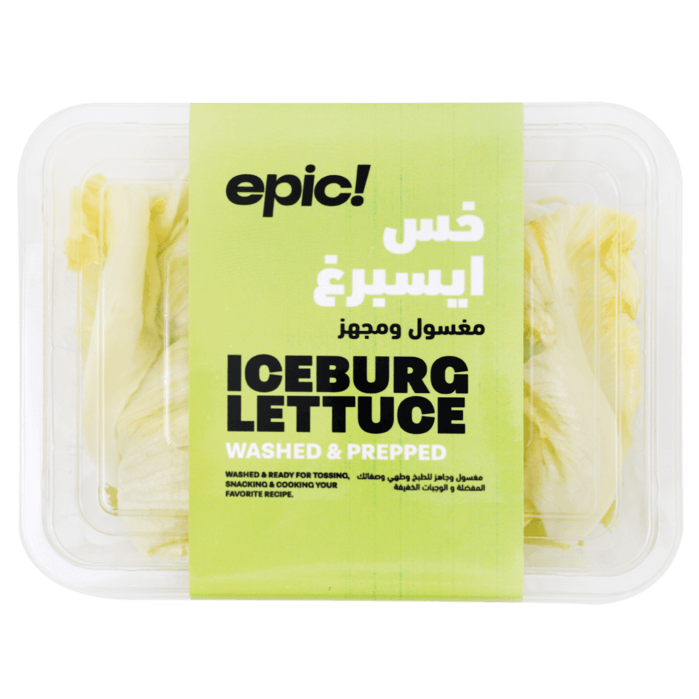 Epic! Washed & Prepped Iceberg Lettuce