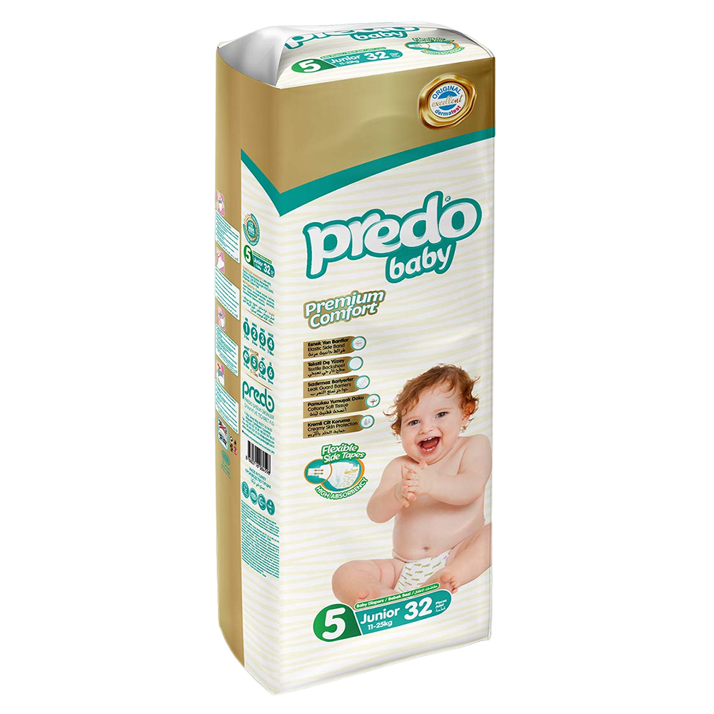 Predo Size 5 Baby Diapers (11-25 kg)