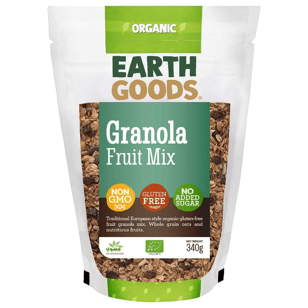 [KW059261] Earth Goods Organic Gluten Free Fruit Mix Granola