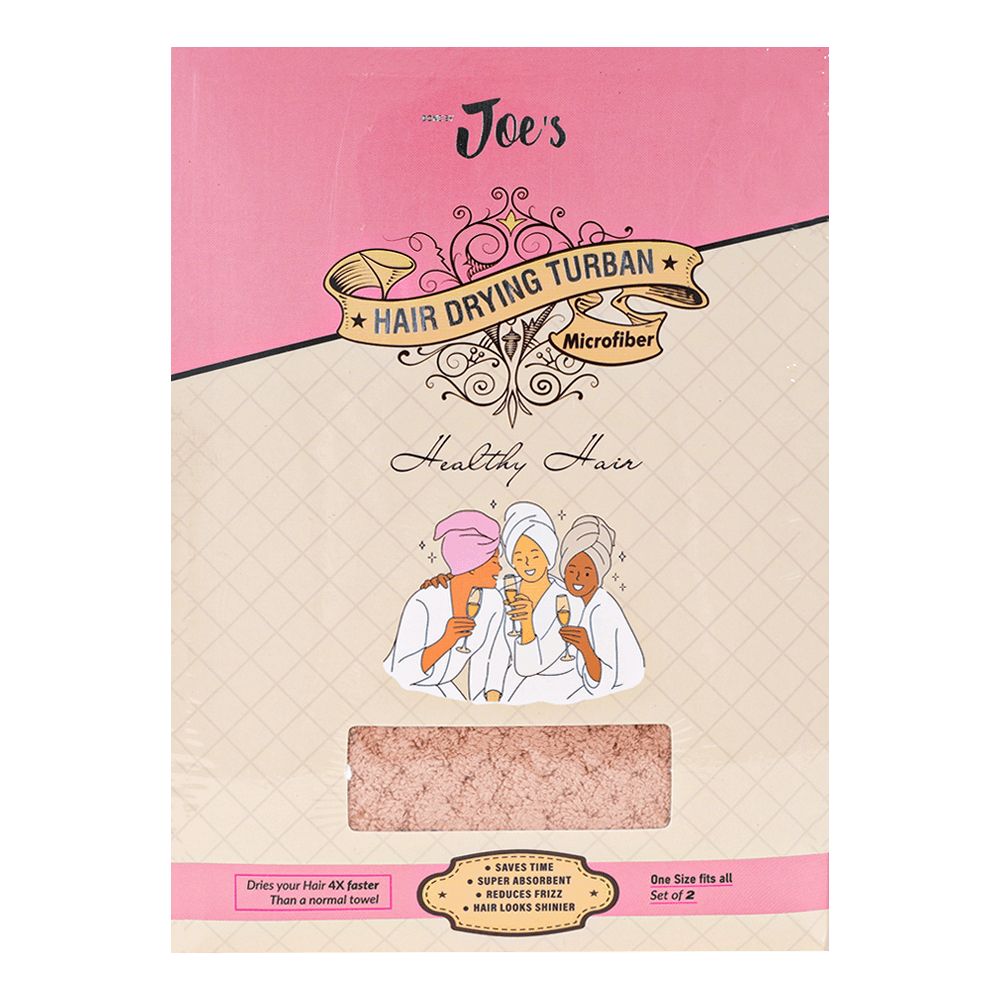 [KW065754] Done By Joe's Hair Drying Duo - Offwhite & Pink