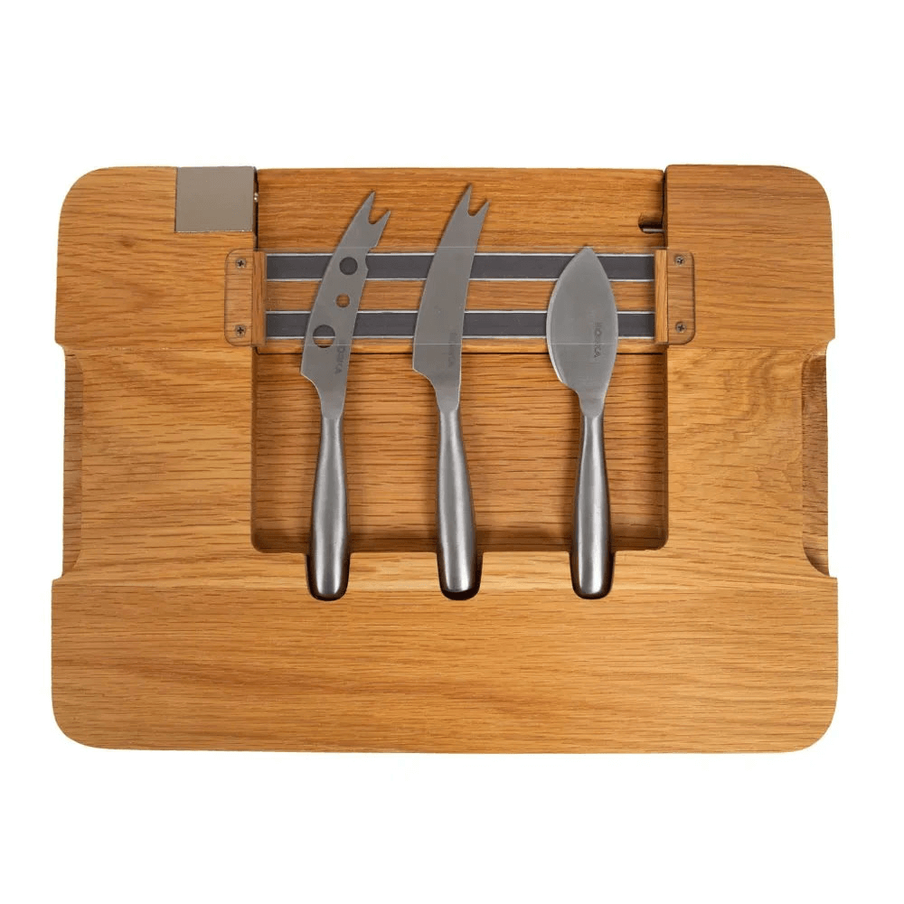 Boska Life Party Cheese Board + 3 Knives