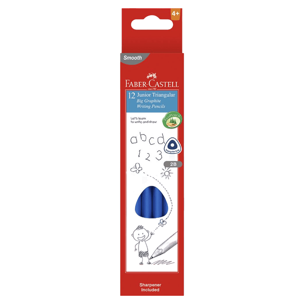 [KW068516] Faber Castell Jumbo Pencils Without Eraser