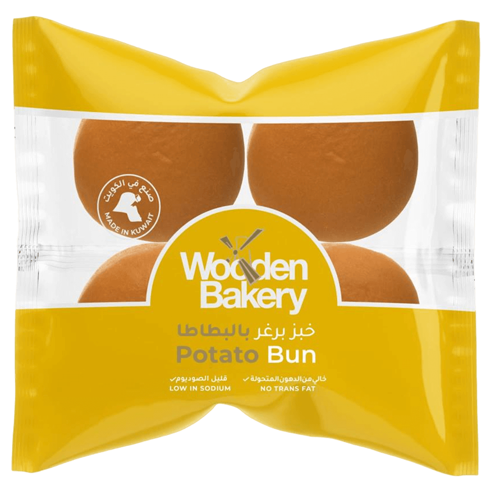 Wooden Bakery Potato Bun
