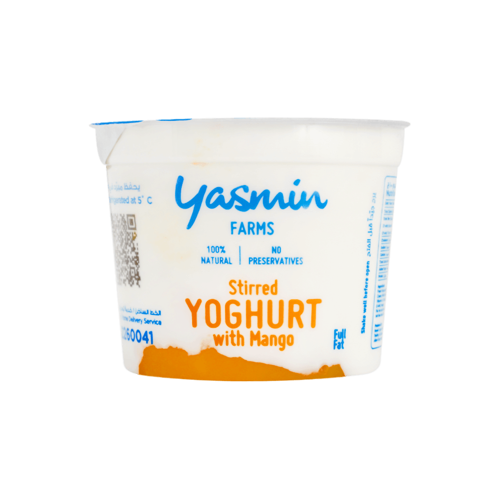 Yasmin Farms Mango Stirred Yoghurt