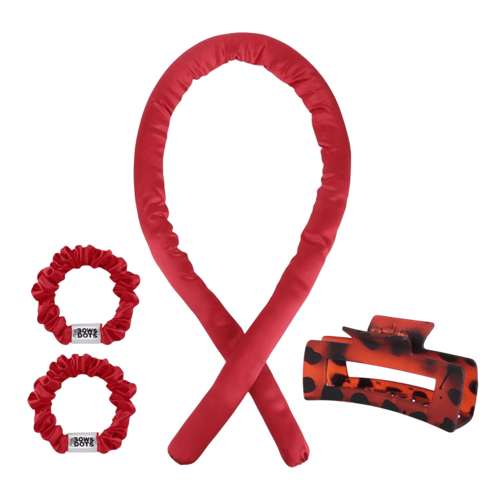 [KW077853] hair curler red