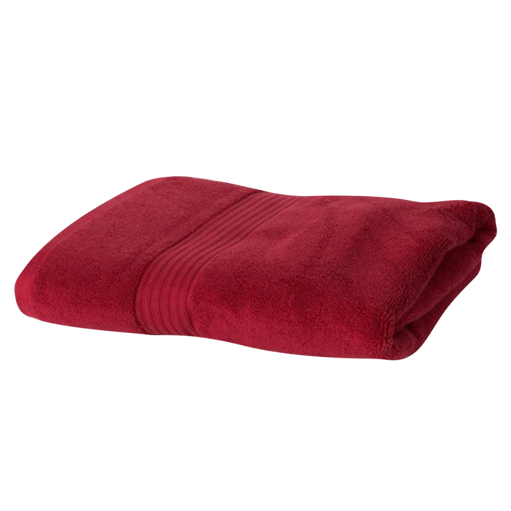 [KW083072] CANNON ROYAL FAMILY TOWEL 88X163 RED