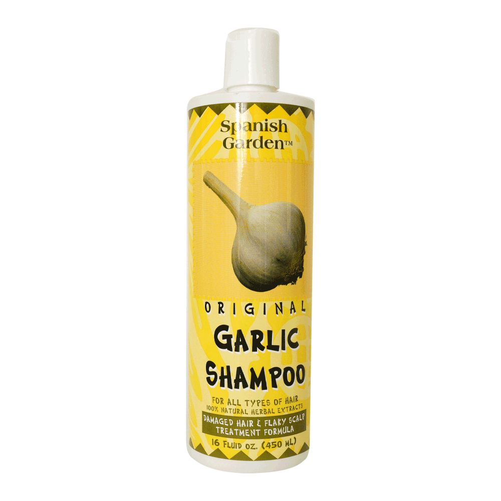 SPANISH GARDEN  GARLIC SHAMPOO 450ML