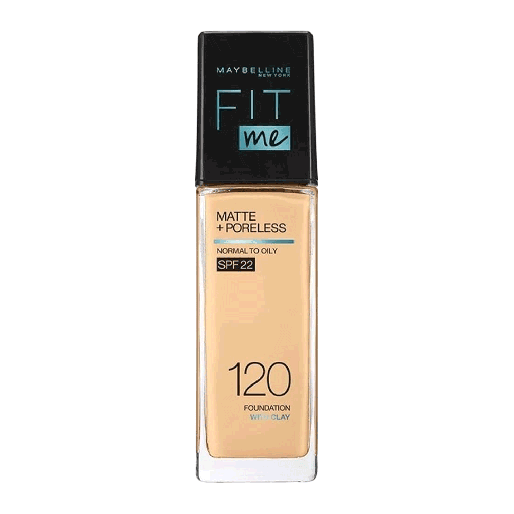 Maybelline Fit Me Matte + Poreless Normal To Oily Foundation SPF 22 - 120