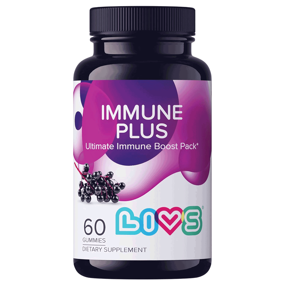 Livs Immune Plus Gummies, 60 Count