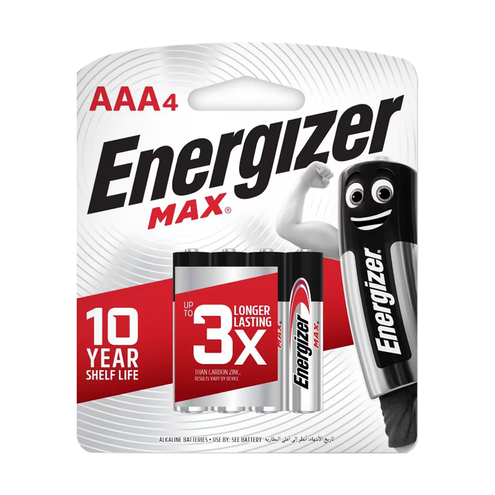 Energizer Max Battery - AAA