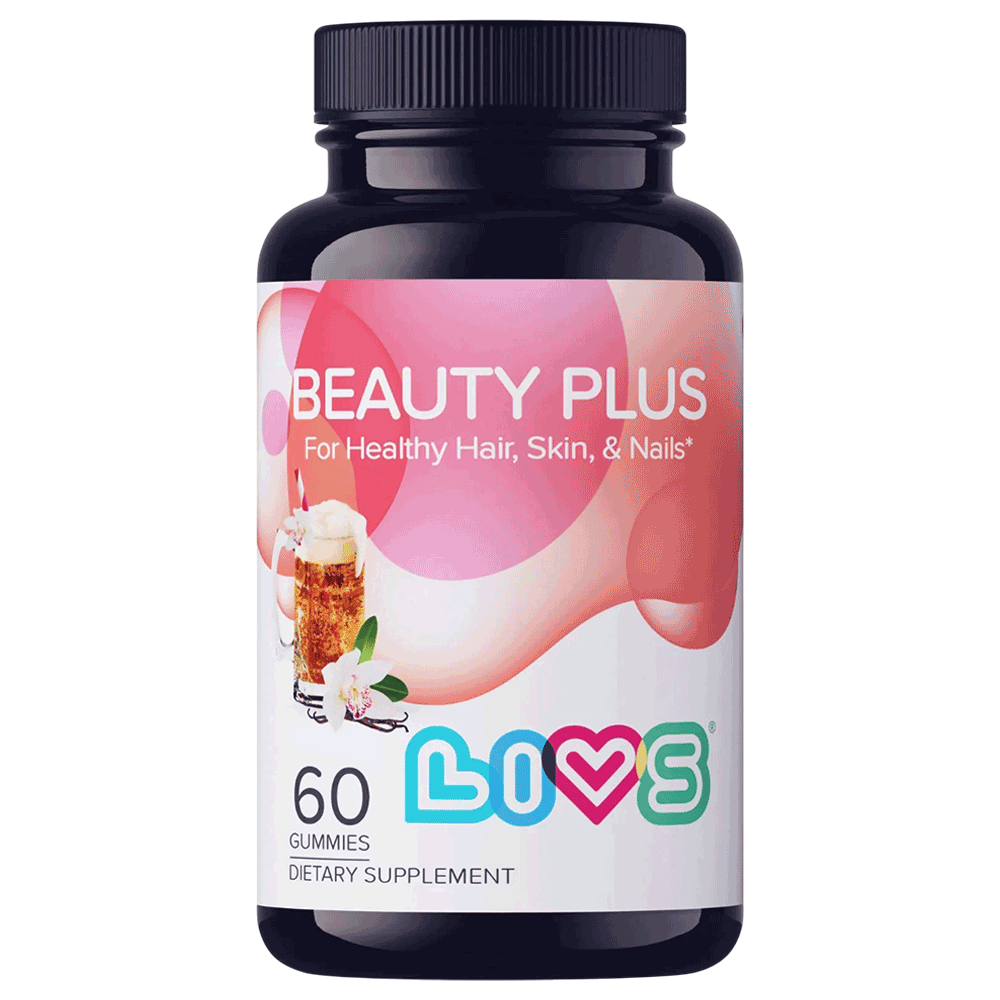 [KW085484] Livs Beauty Plus Hair, Skin & Nails Gummies, 60 Count