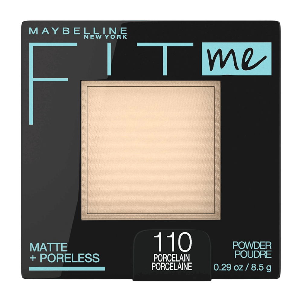 Maybelline Fit Me Matte + Poreless Normal To Oily Skin Powder - Porcelain 110