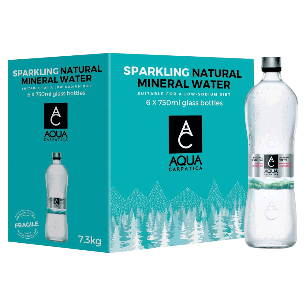 [KW089540] AC SPARKLING NAT MIN WATER GB    6X750ML