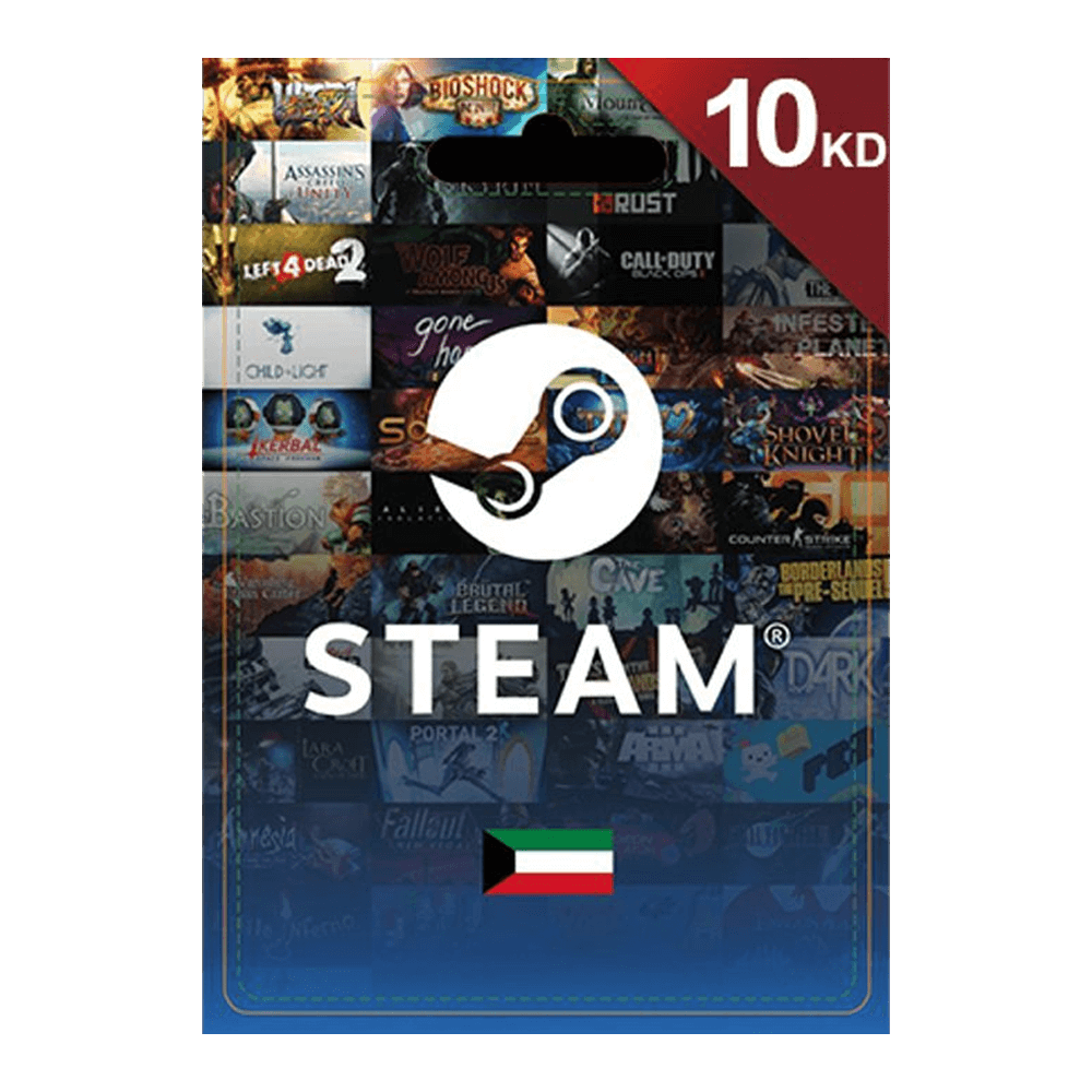 Steam Kuwait Store Gift Card - 10 KD