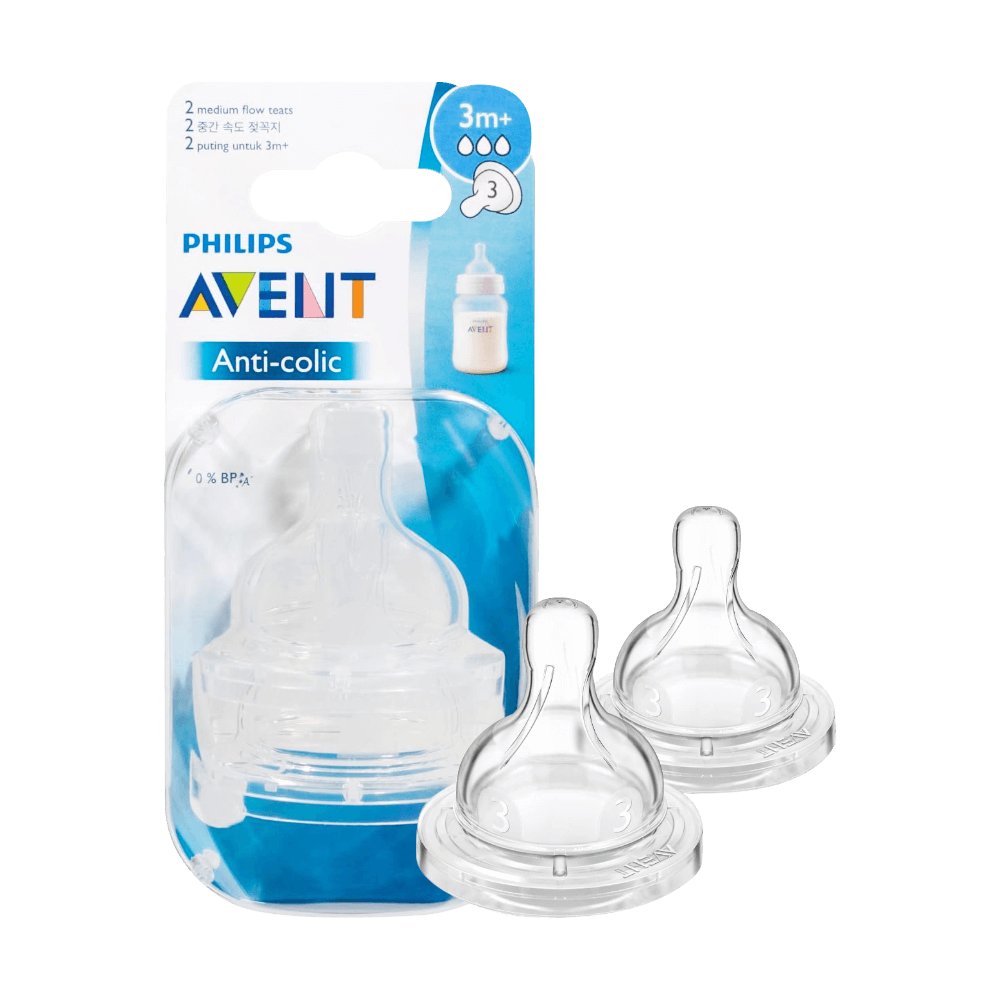 [KW079679] PHILIPS AVENT CLASSIC/CLASSIC PLUS TEATS 3 HOLE X2