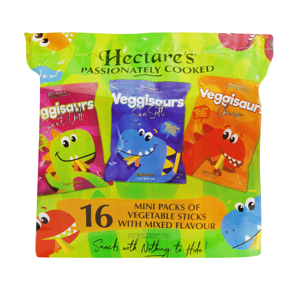 [KW083313] Hectares Veggisaurs - Plastic Bag Mix