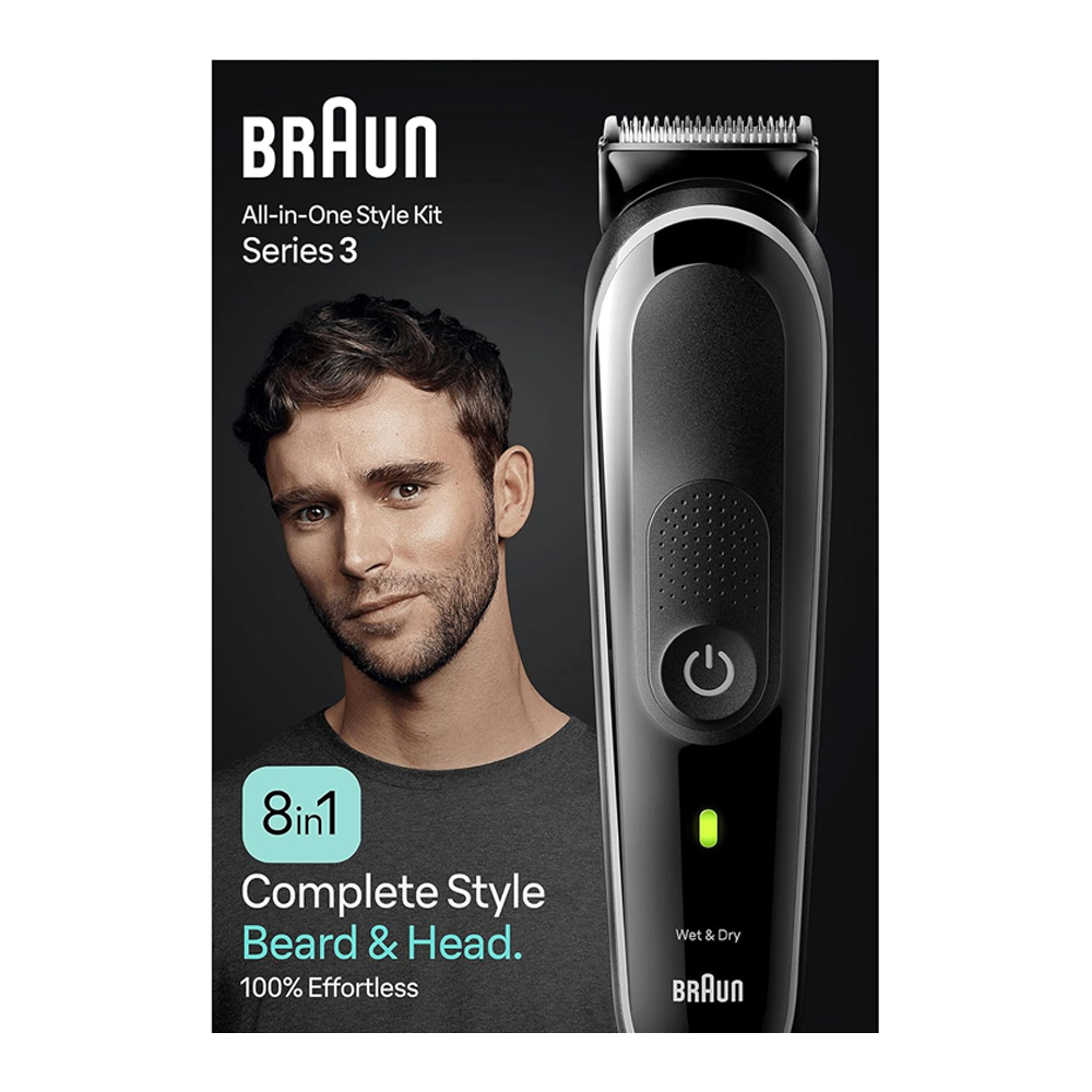 [KW077336] BRAUN Kit 8*1 MGK3440 BLK/GRY
