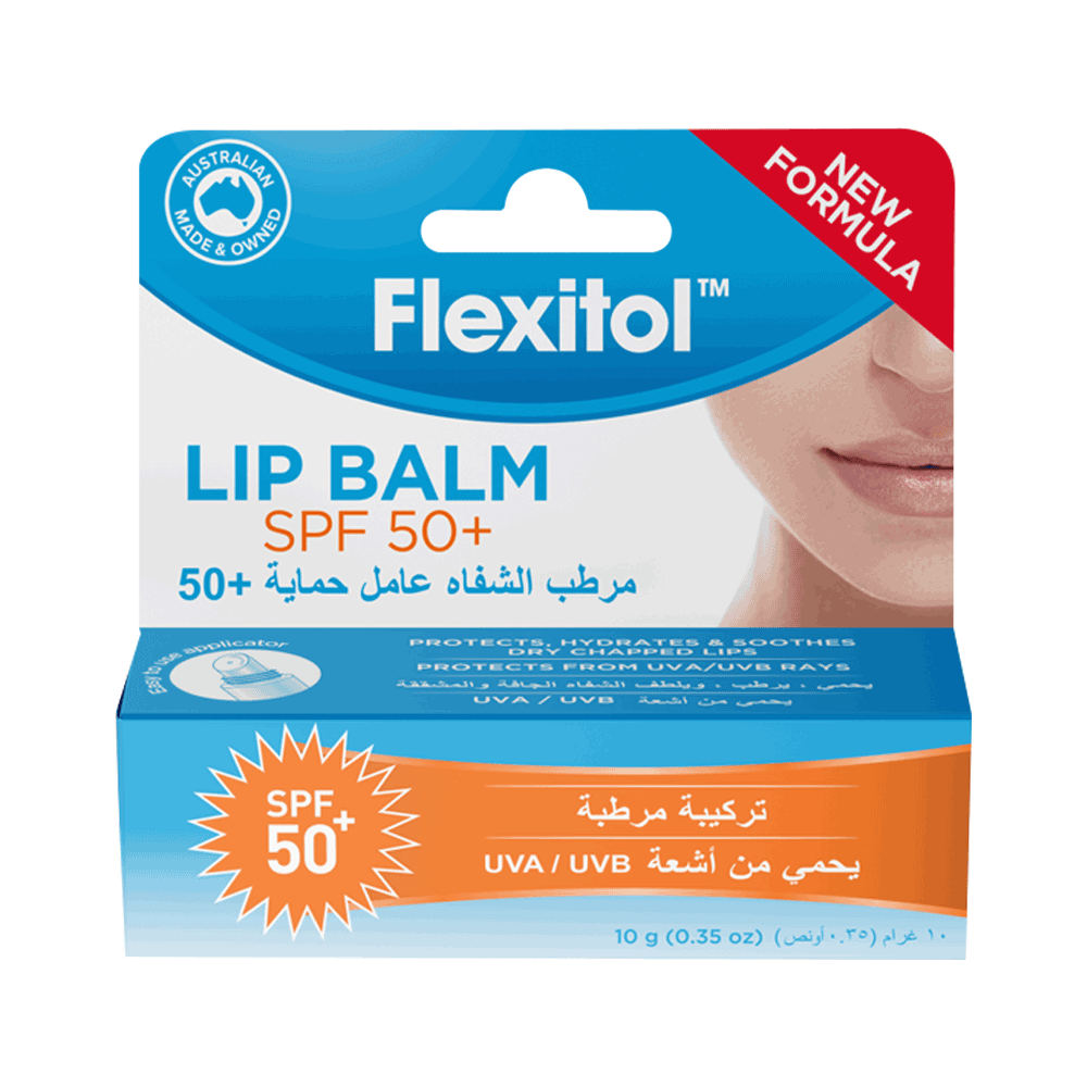 FLEXITOL LIP BALM SPF 50+ 10 gm