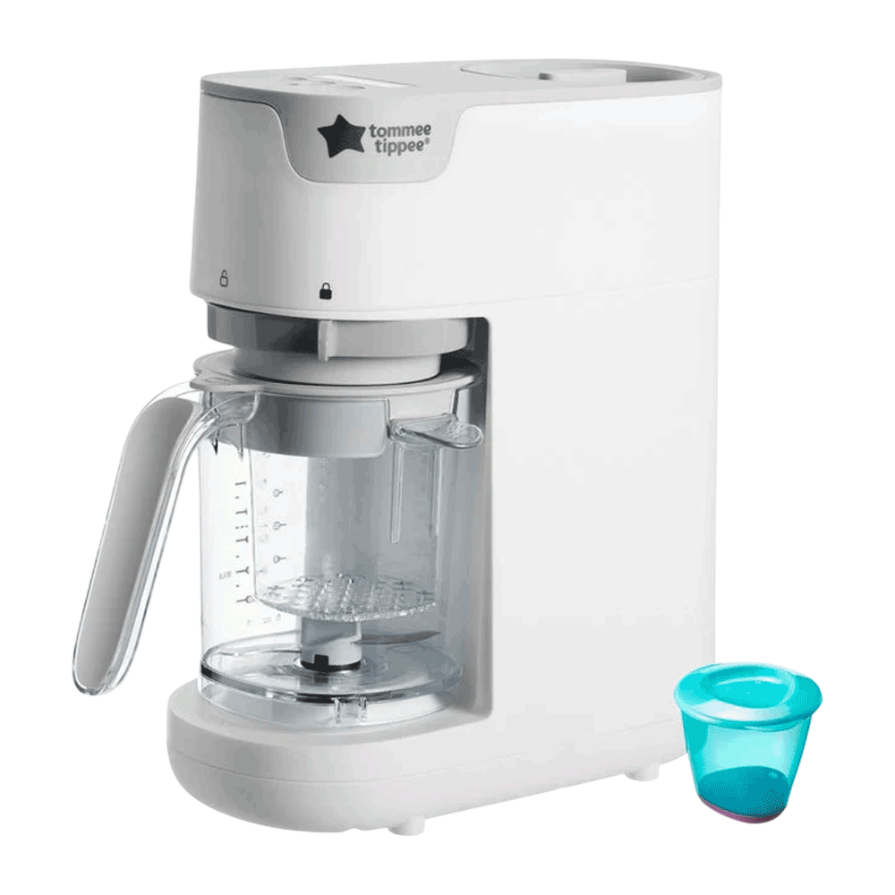 [KW089573] Tommee Tippee Quick Cook Baby Food Steamer & Blender White #TT423225