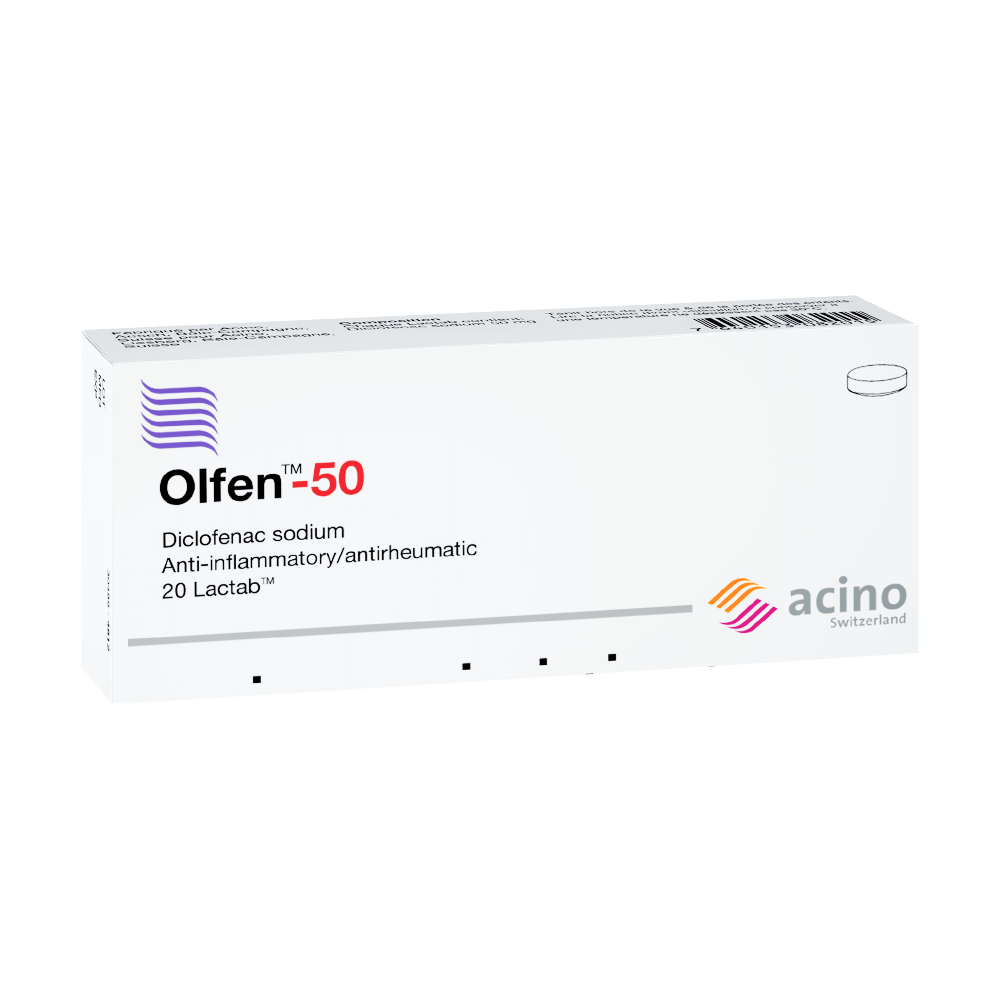 OLFEN-50 LACTABLETS 20'S