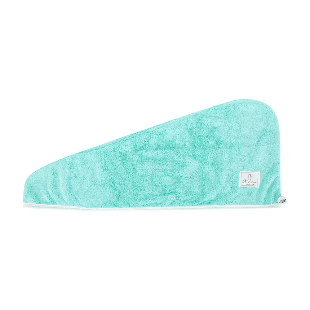 Hair Towel Microfiber 4X faster -Tiffany Blue