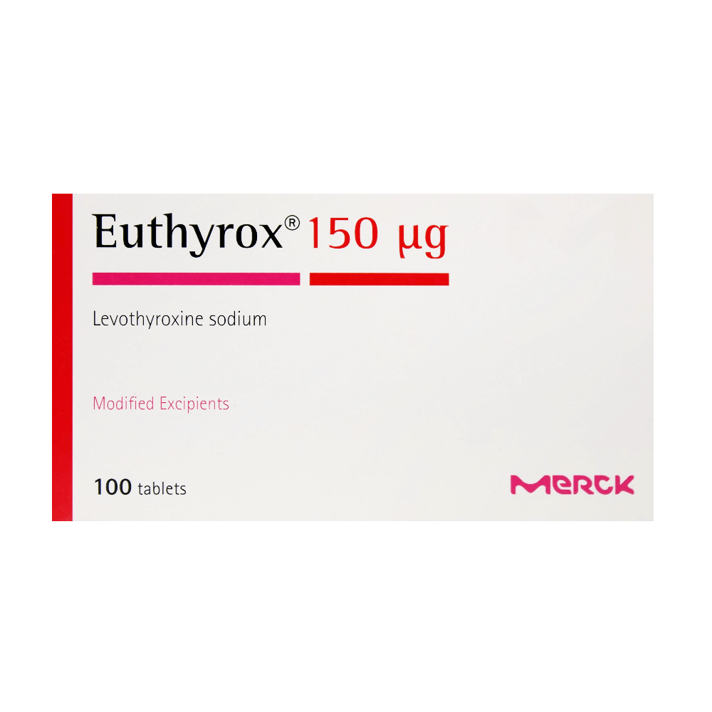 EUTHYROX 150MCG 100 TAB-1x1EA