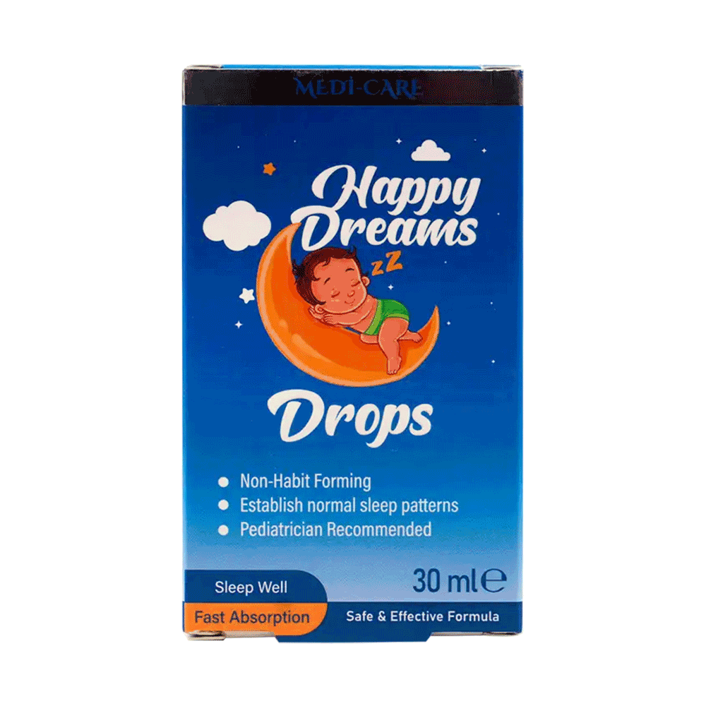 Medi Happy Dreams Melatonin Drops 30ml